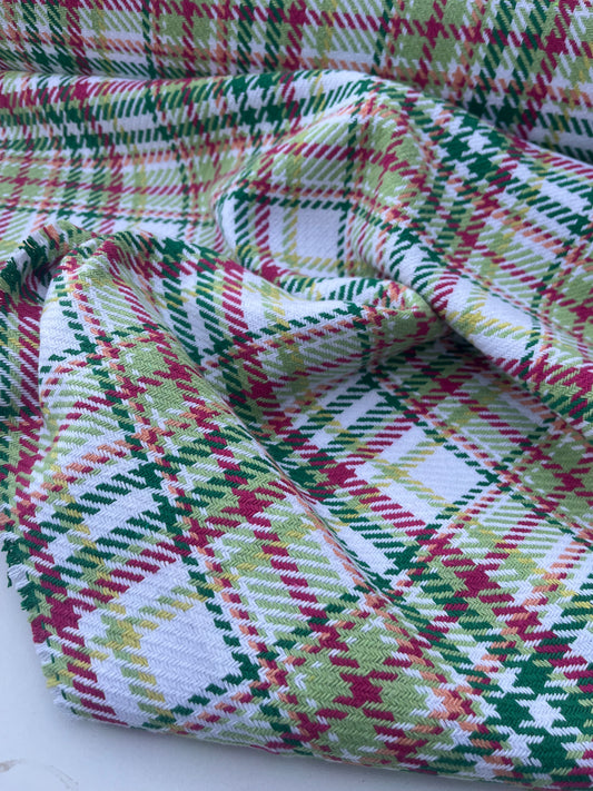 Gaia 032 cotton tweed Chanel style check