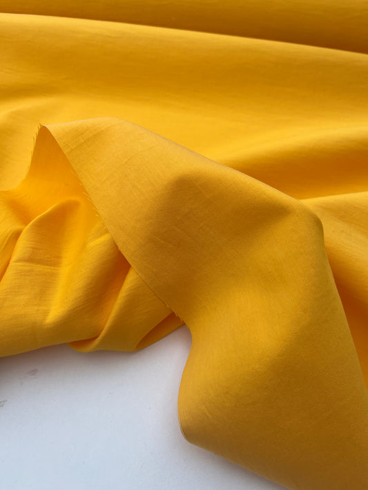 Gaia 036 cotton shirting twill yellow