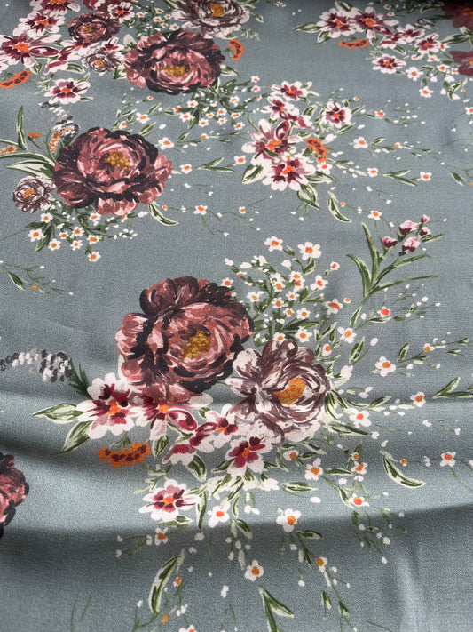 REMCO 037 viscose crêpe flower bouquets