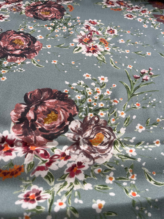 REMCO 037 viscose crêpe flower bouquets