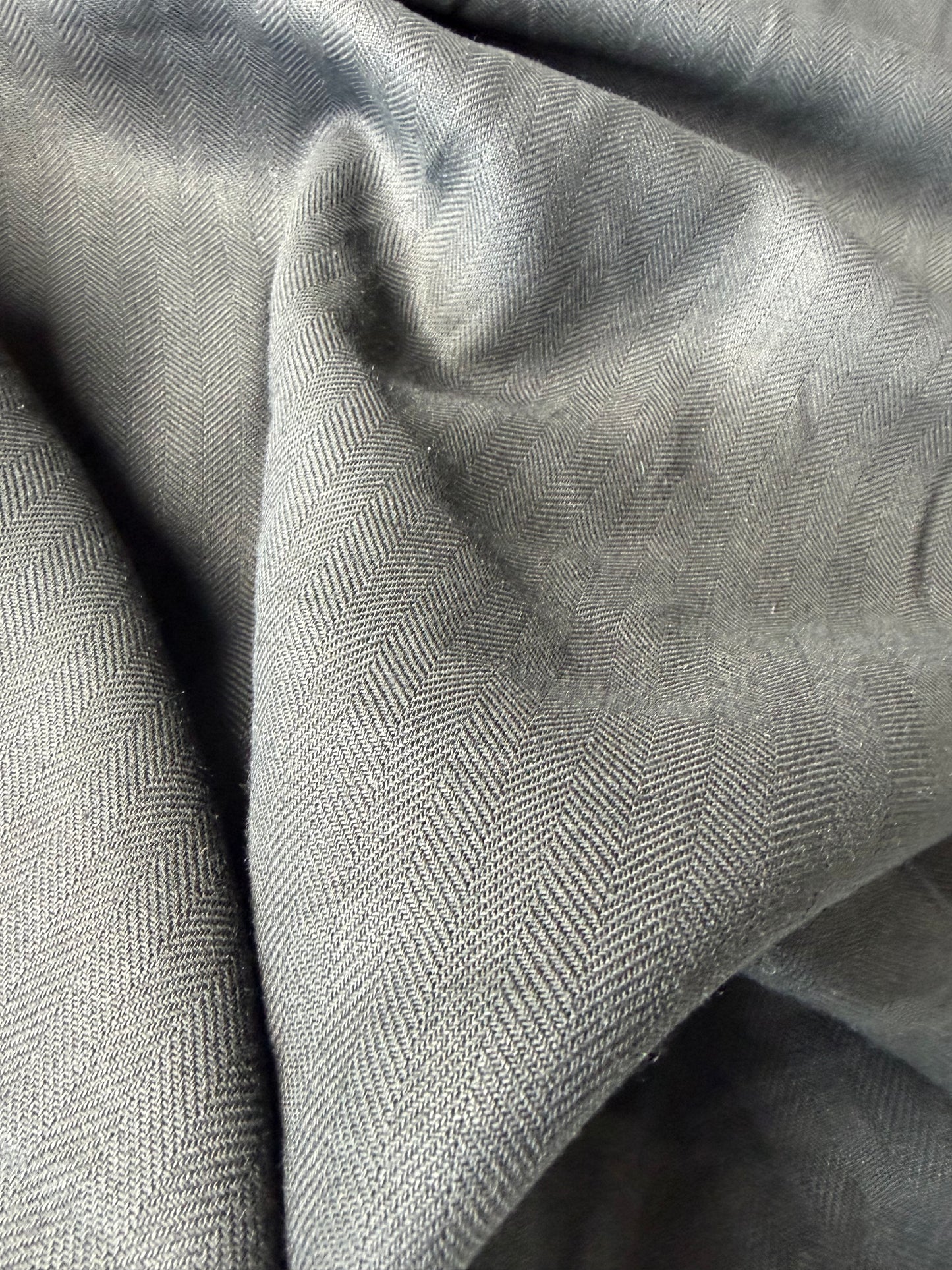 JOEL 023 black linenn herringbone