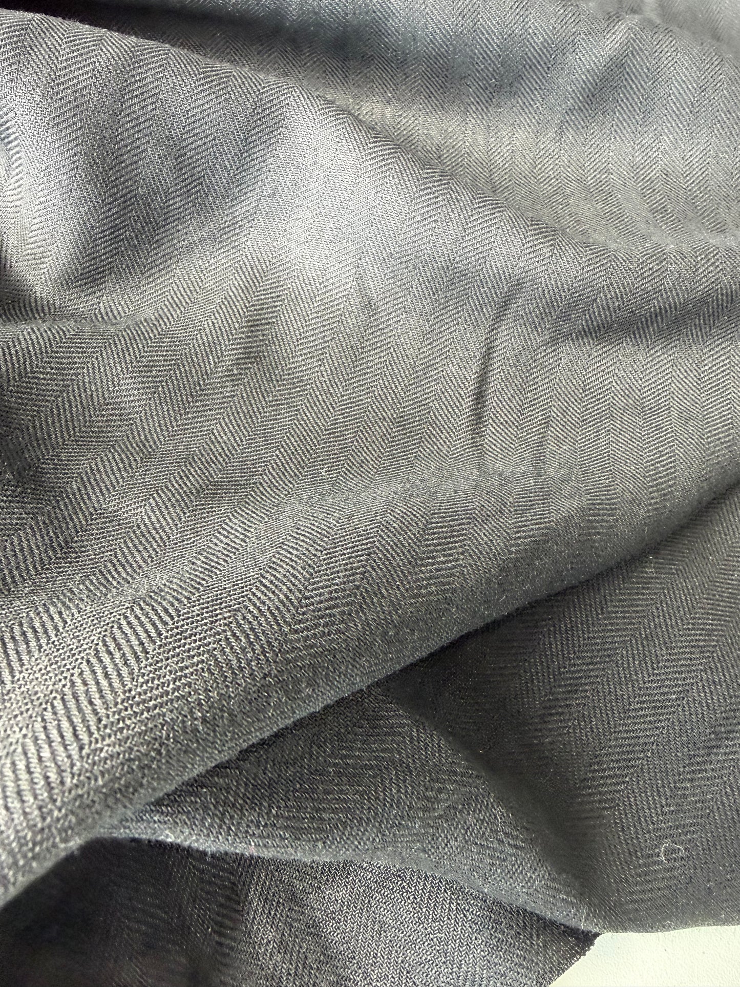JOEL 023 black linenn herringbone
