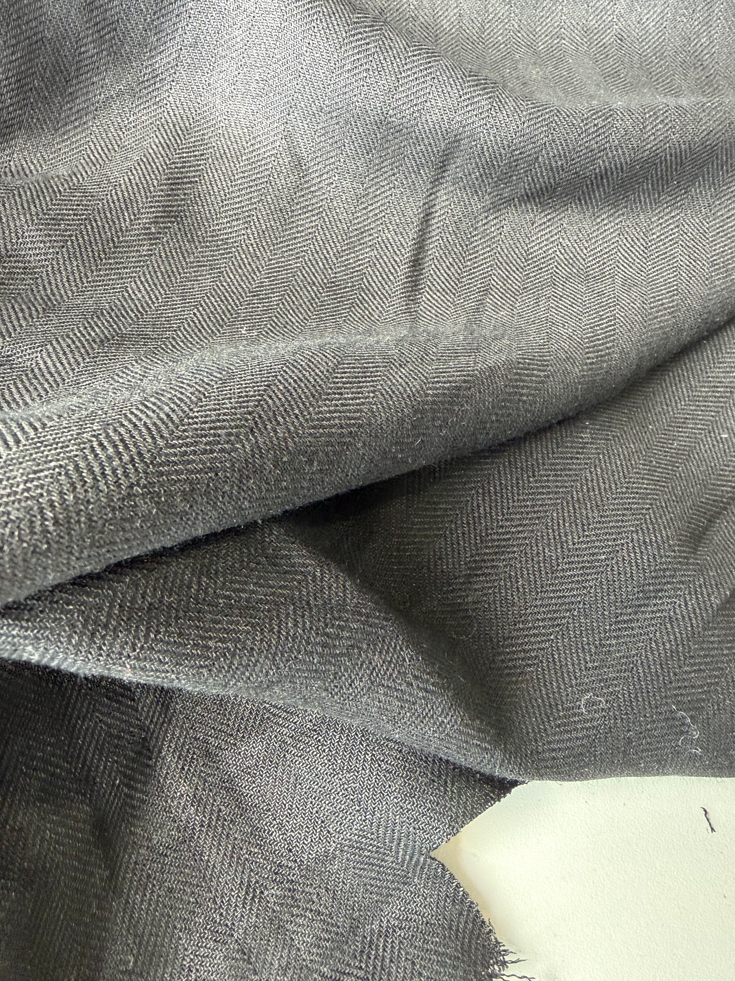 JOEL 023 black linenn herringbone