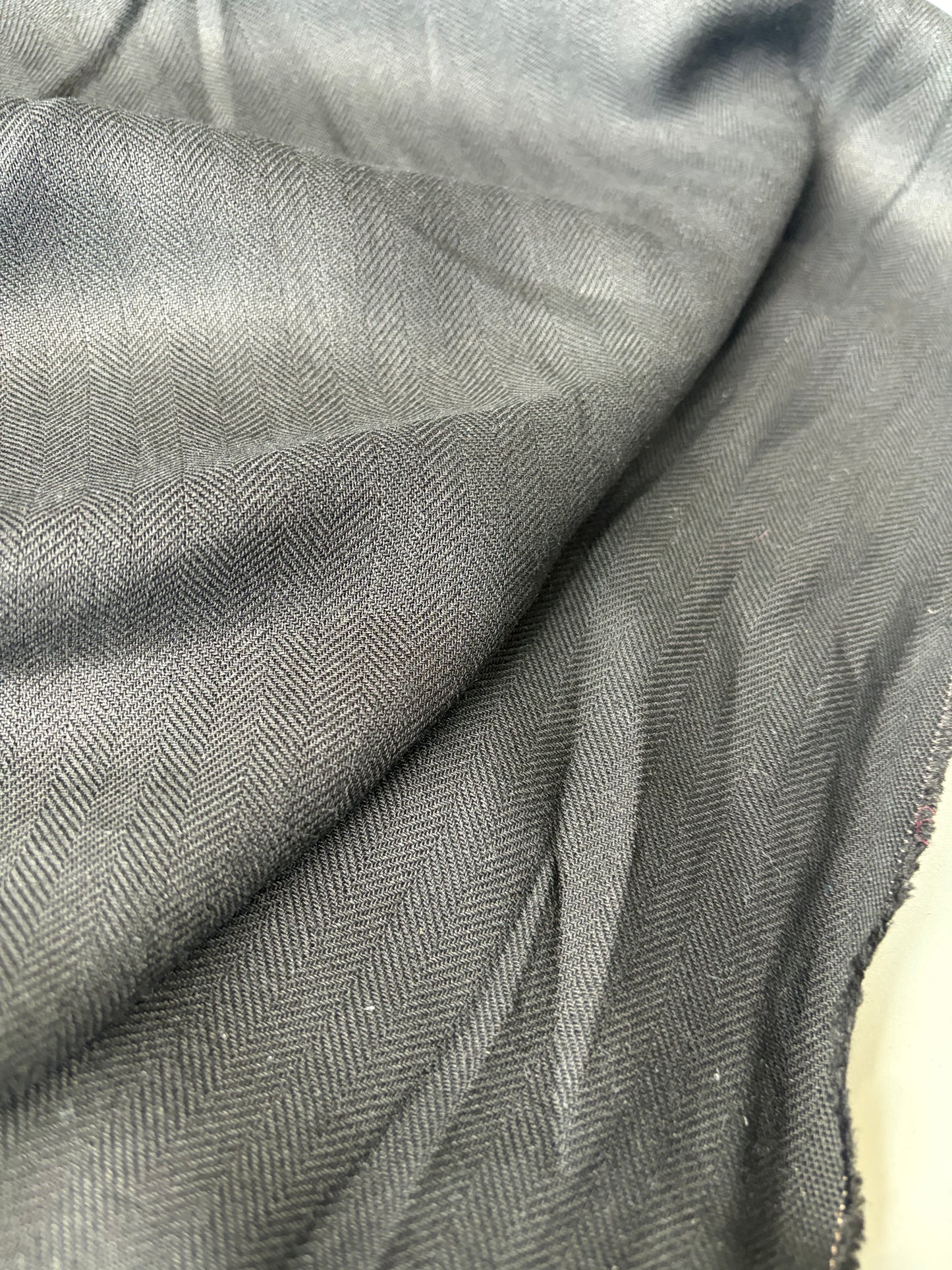 JOEL 023 black linenn herringbone