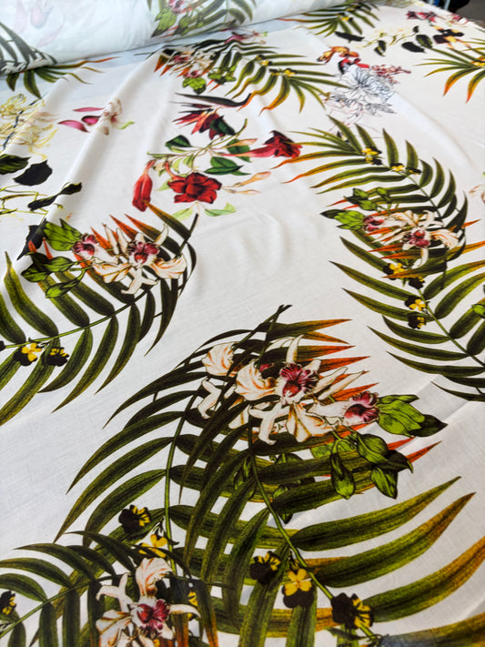 HOMER 048 viscose jungle print