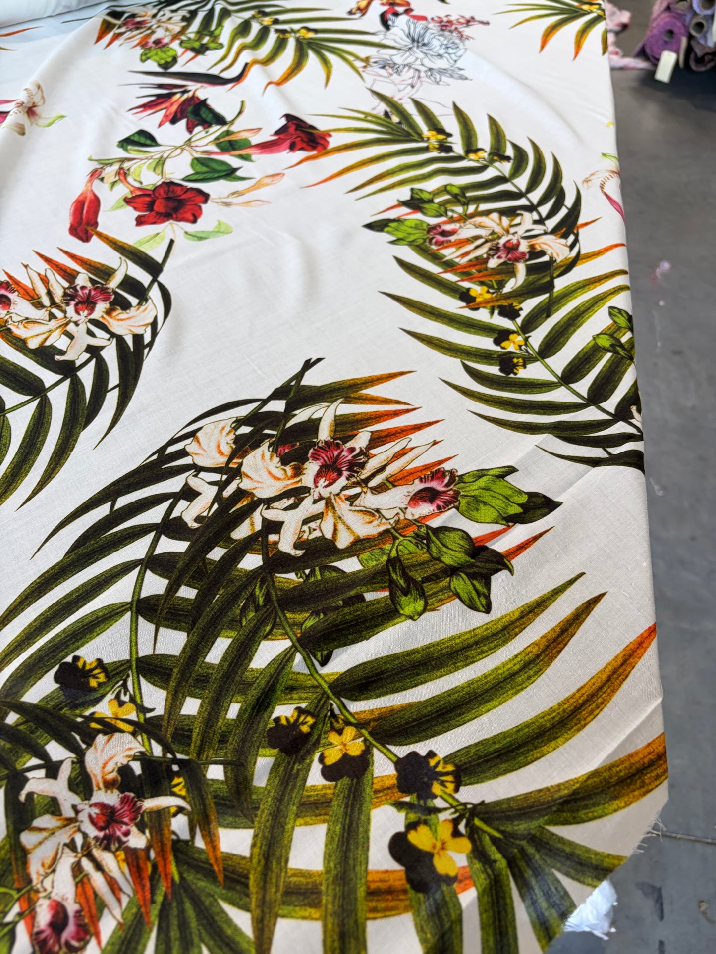 HOMER 048 viscose jungle print