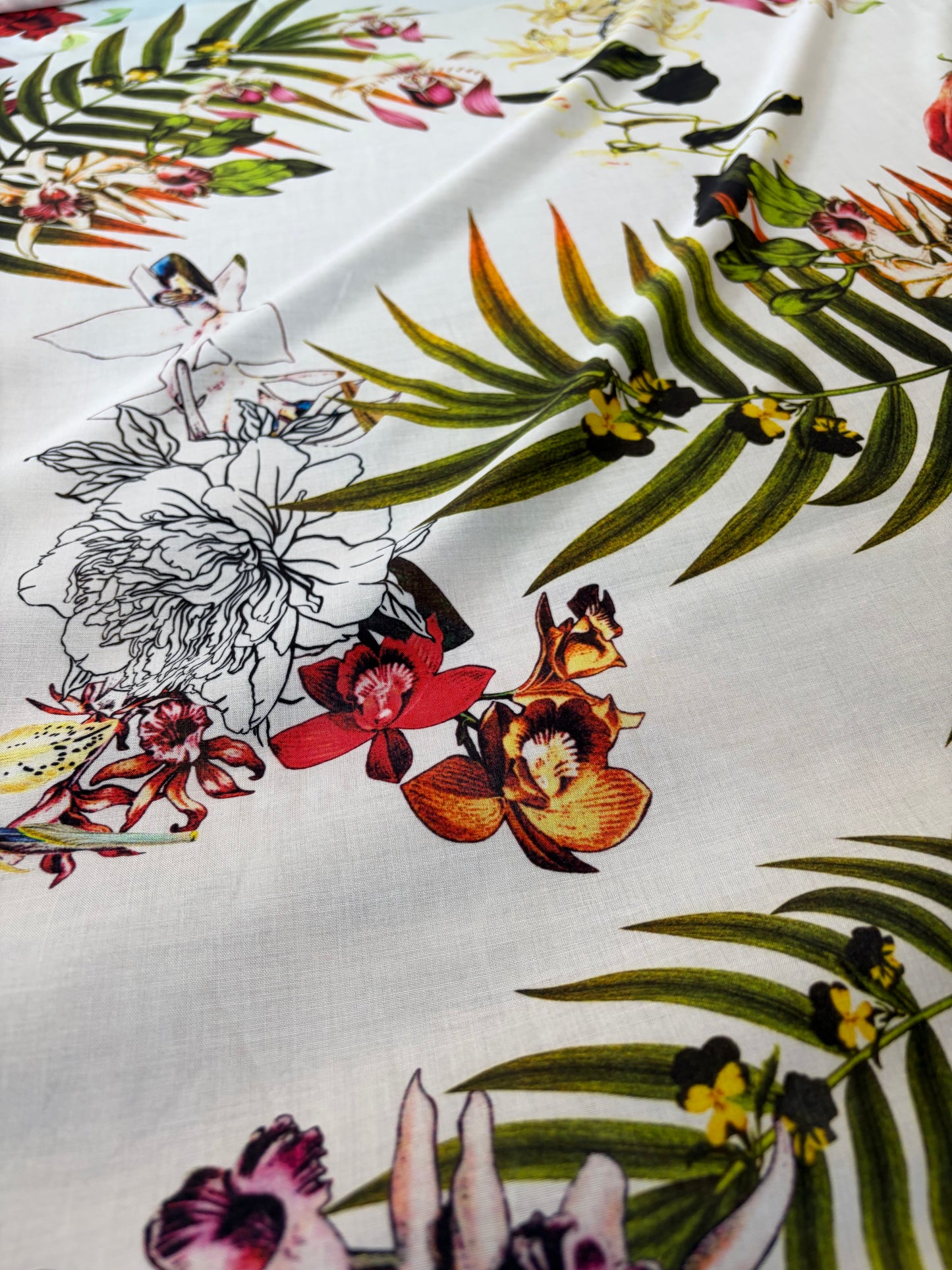 HOMER 048 viscose jungle print