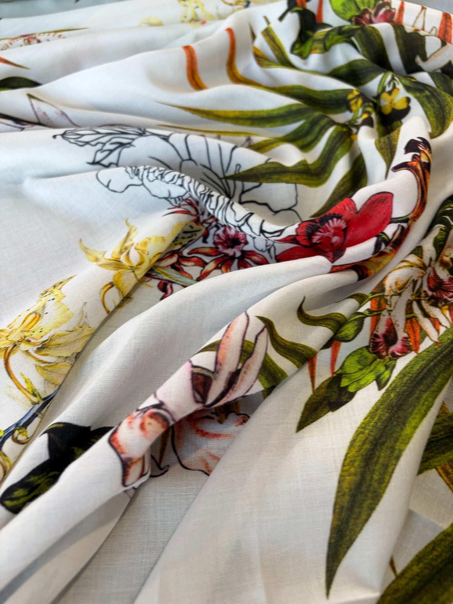 HOMER 048 viscose jungle print