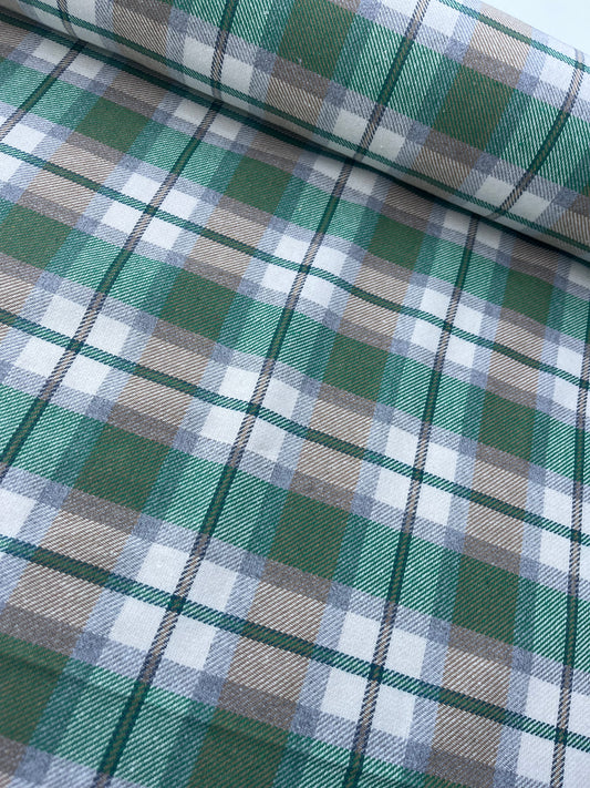 Gaia 039 heavy cotton check