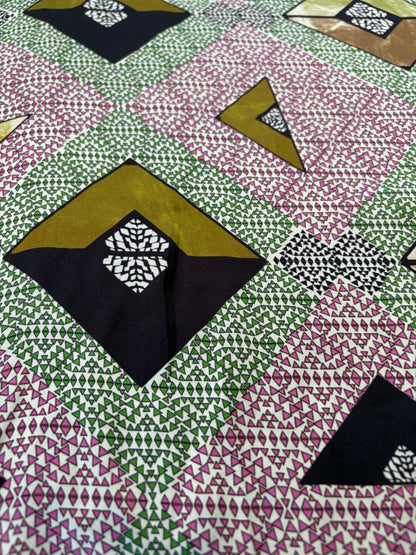 PC HOMER 049 viscose geometrical/ethnical  print