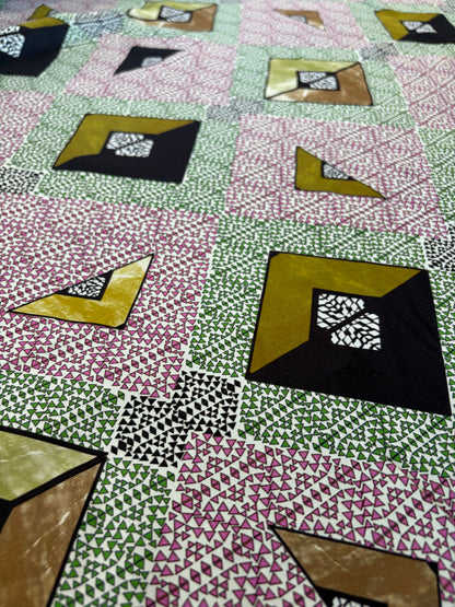 PC HOMER 049 viscose geometrical/ethnical  print