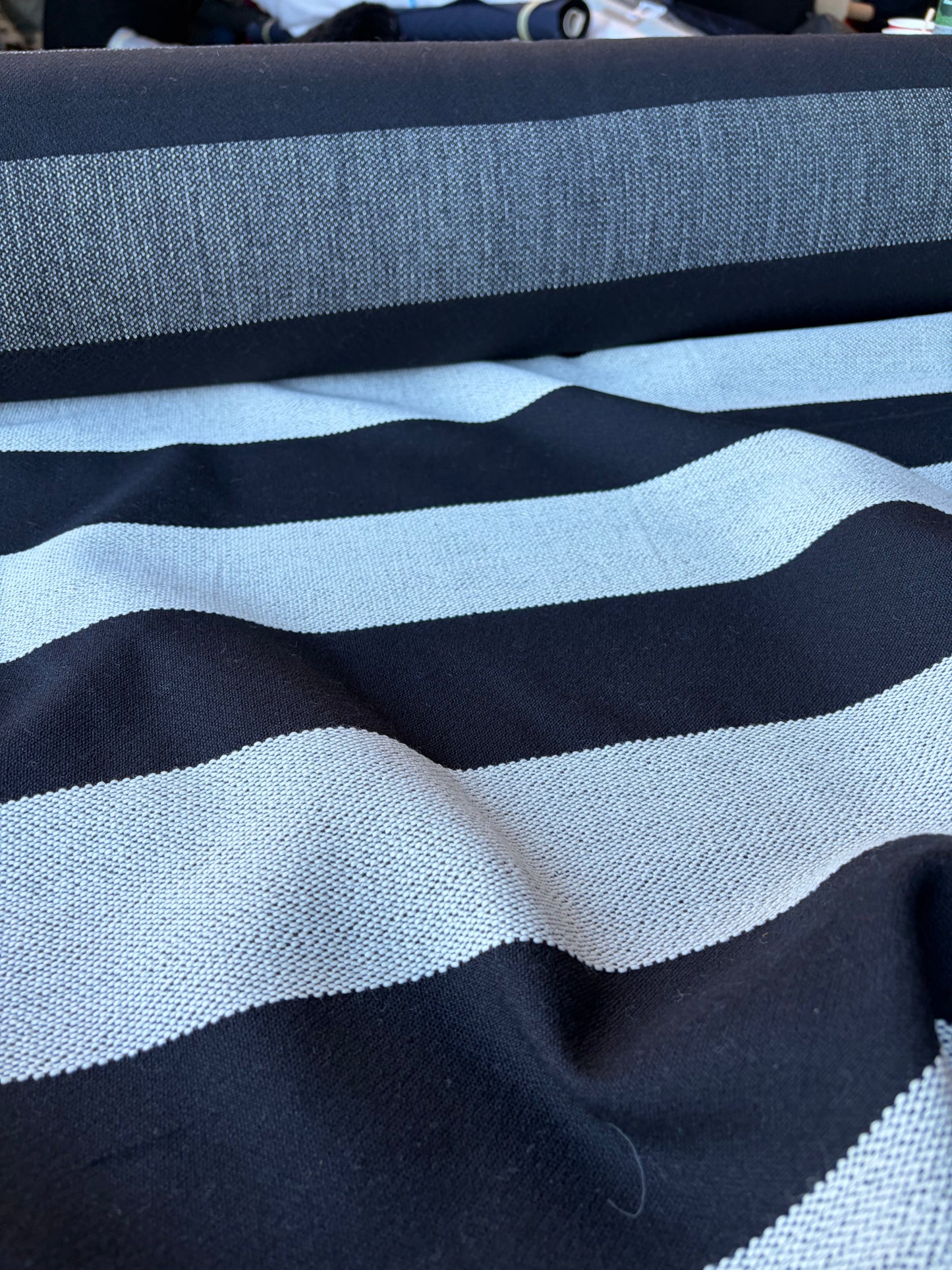 JOEL 026 heavy cotton jacquard stripes