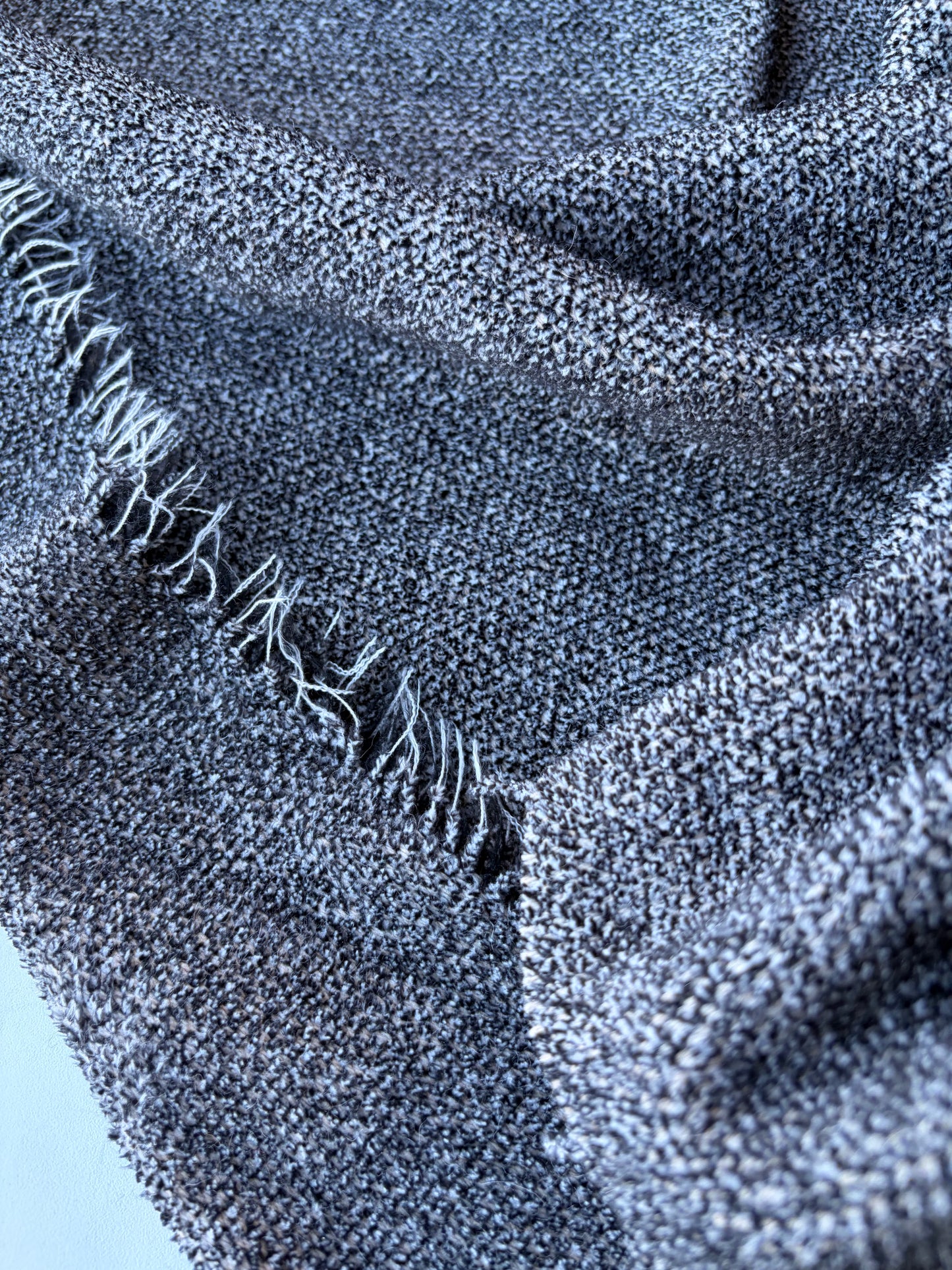 JOEL 027 soft bouclette black/grey