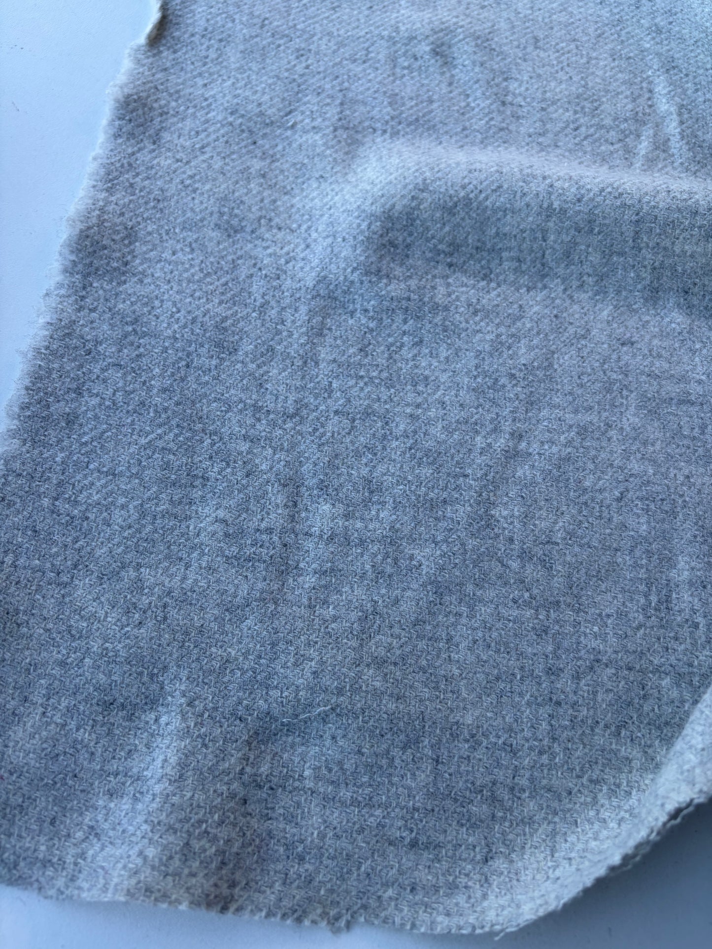 JOEL 028 silver grey wool flannel
