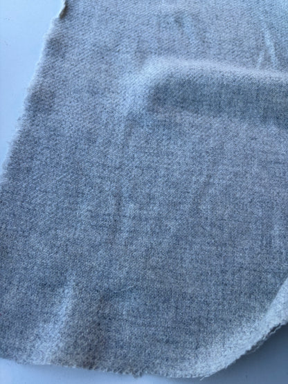 JOEL 028 silver grey wool flannel
