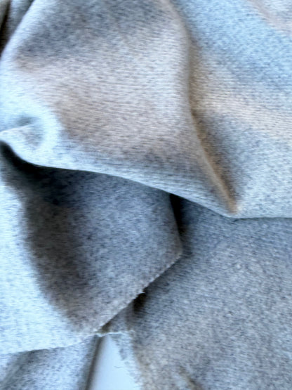 JOEL 028 silver grey wool flannel