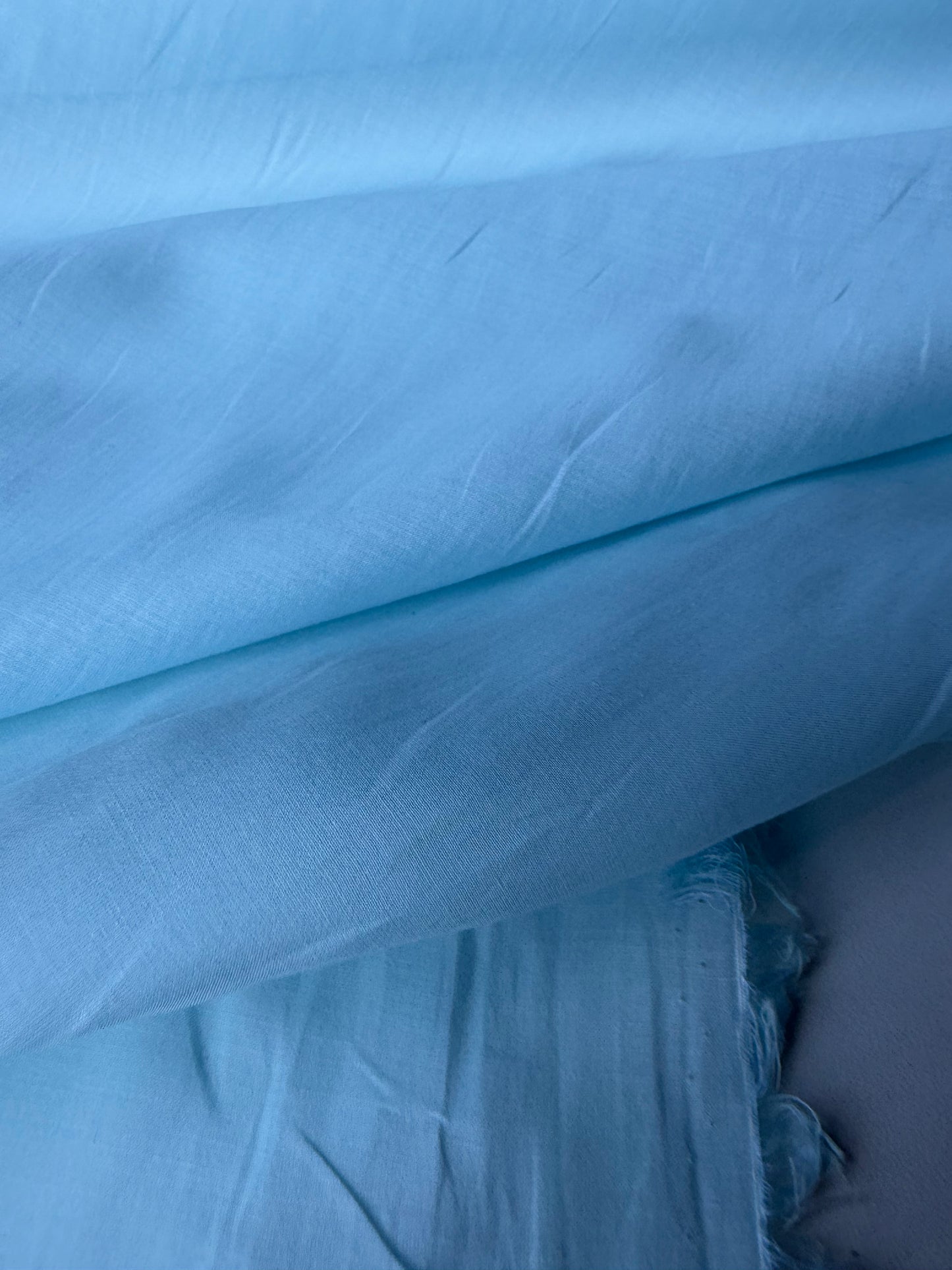 MARGE 002 viscose/silk voile light turquoise