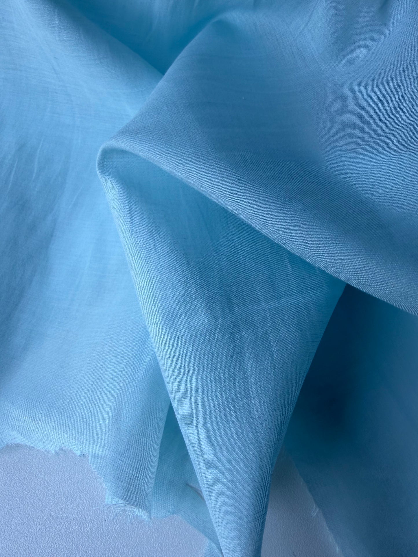 MARGE 002 viscose/silk voile light turquoise