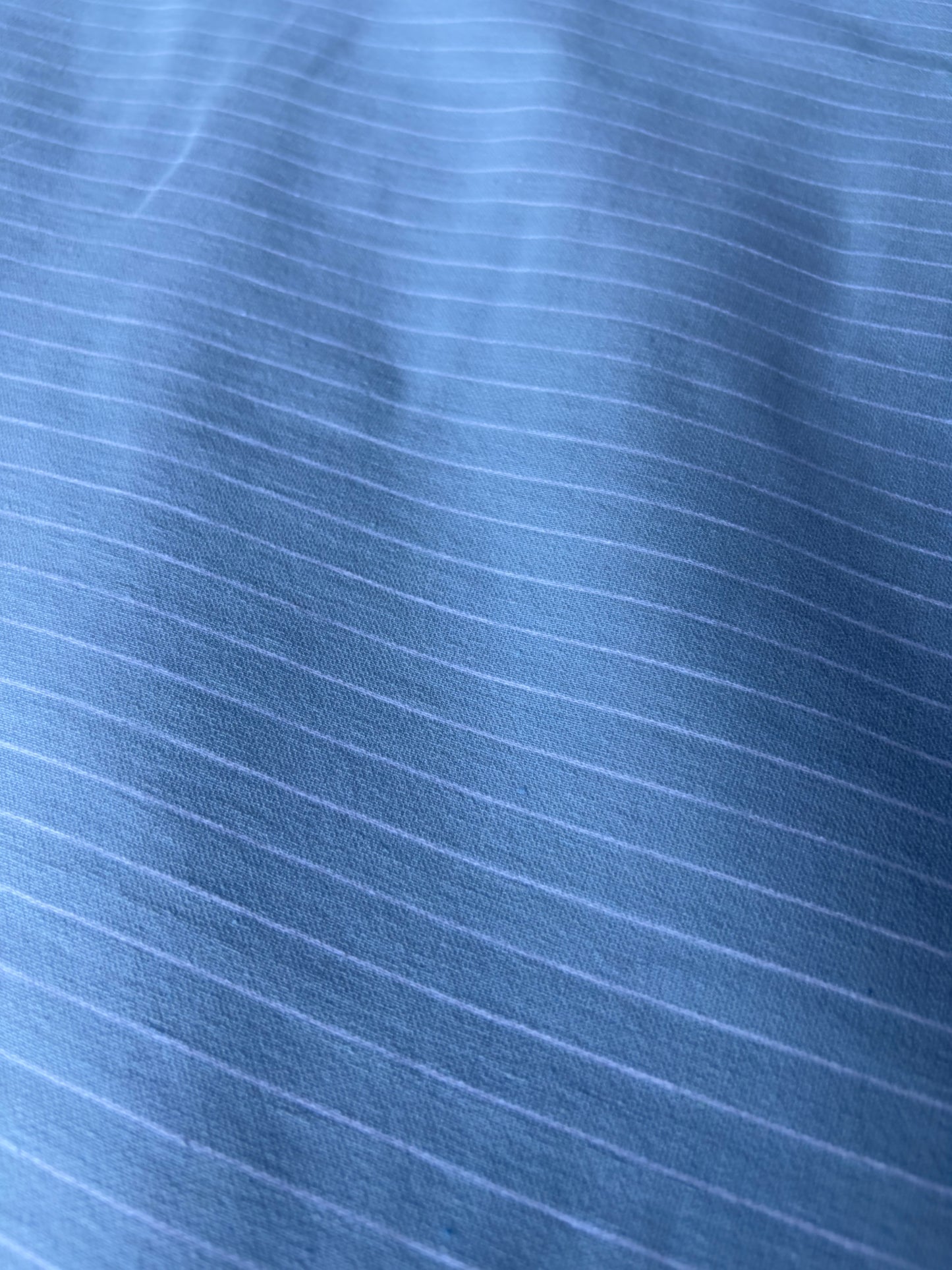 MARGE 003 cotton bengaline stripes light blue