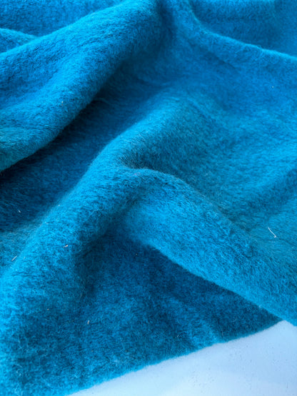 JOEL 031 turquoise boiled wool