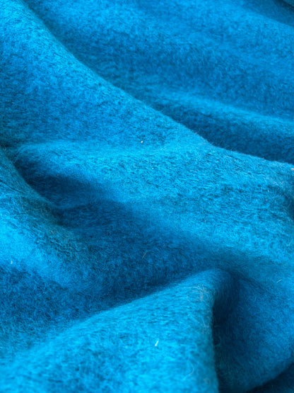 JOEL 031 turquoise boiled wool