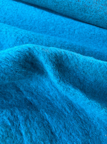 JOEL 031 turquoise boiled wool