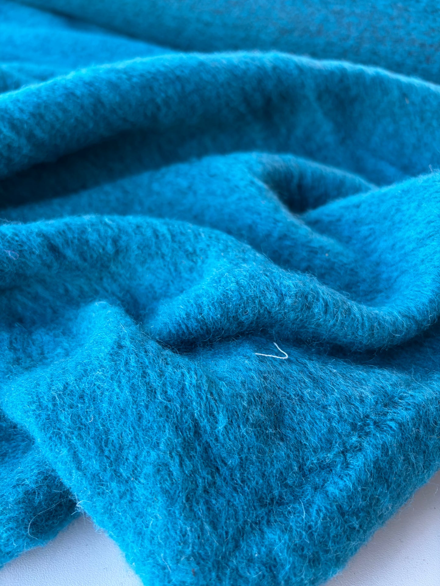 JOEL 031 turquoise boiled wool