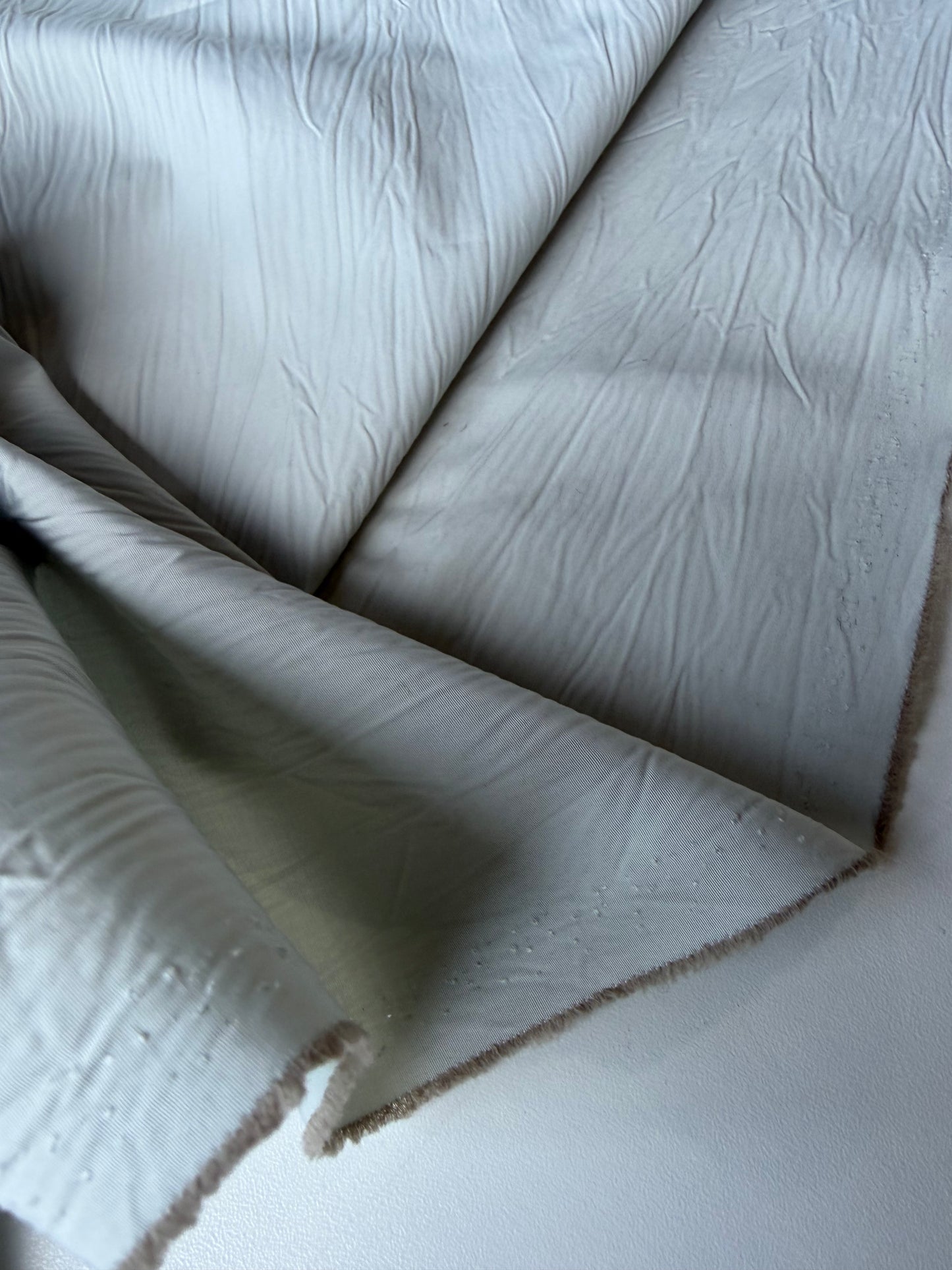 MARGE 007  heavy crushed satin sage green