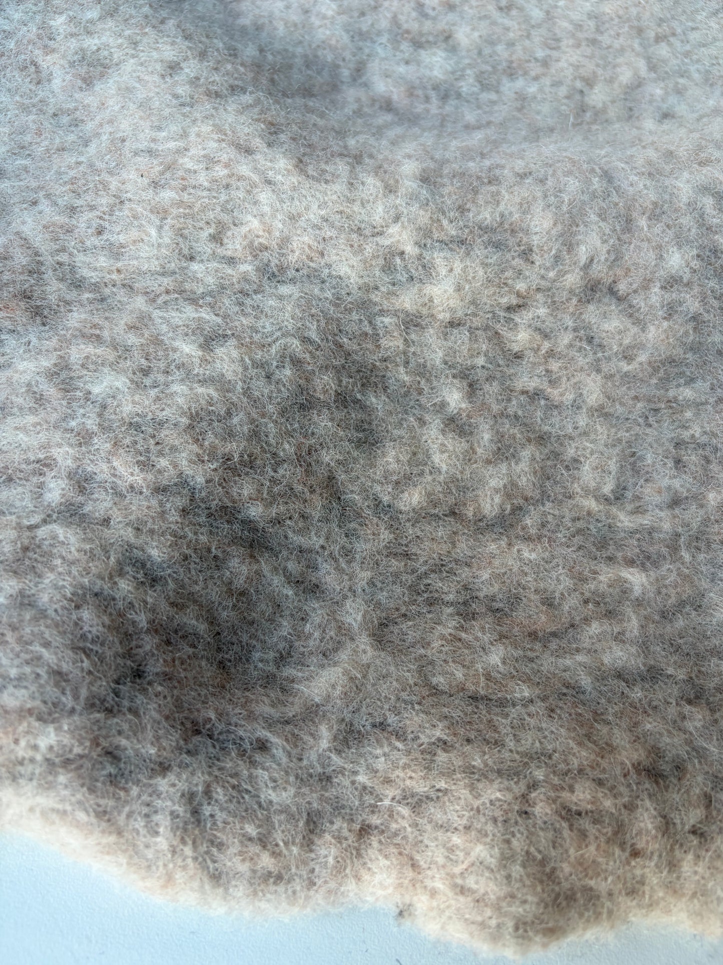 JOEL 036 mastic coloured boiled wool