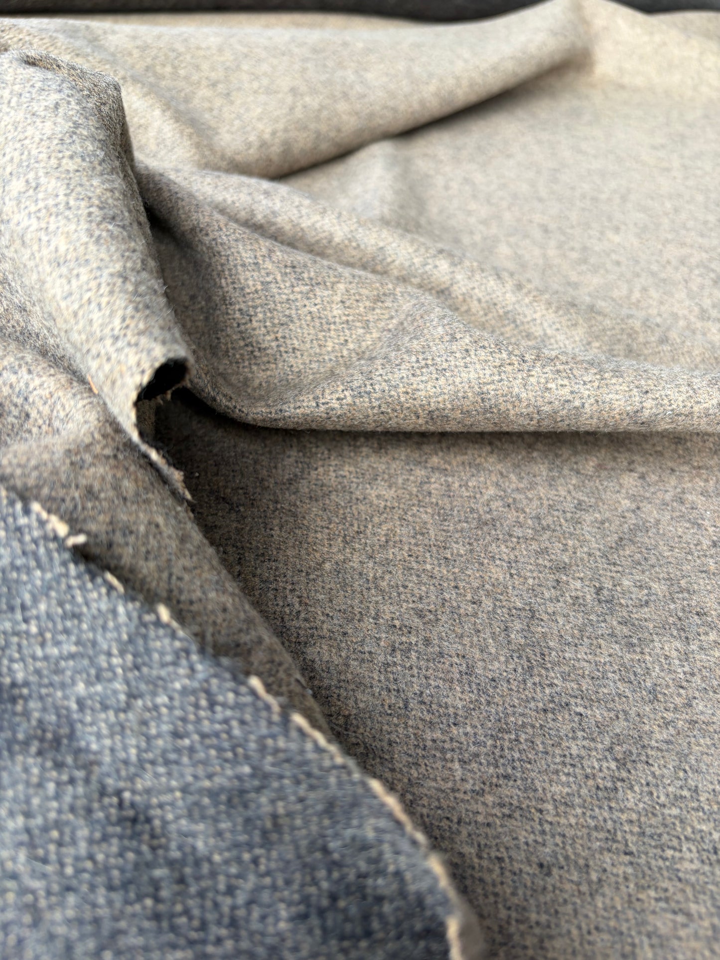 JOEL 038 cognac wool tweed