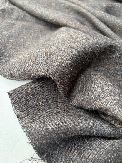 JOEL 039 brown light wool Shetland tweed