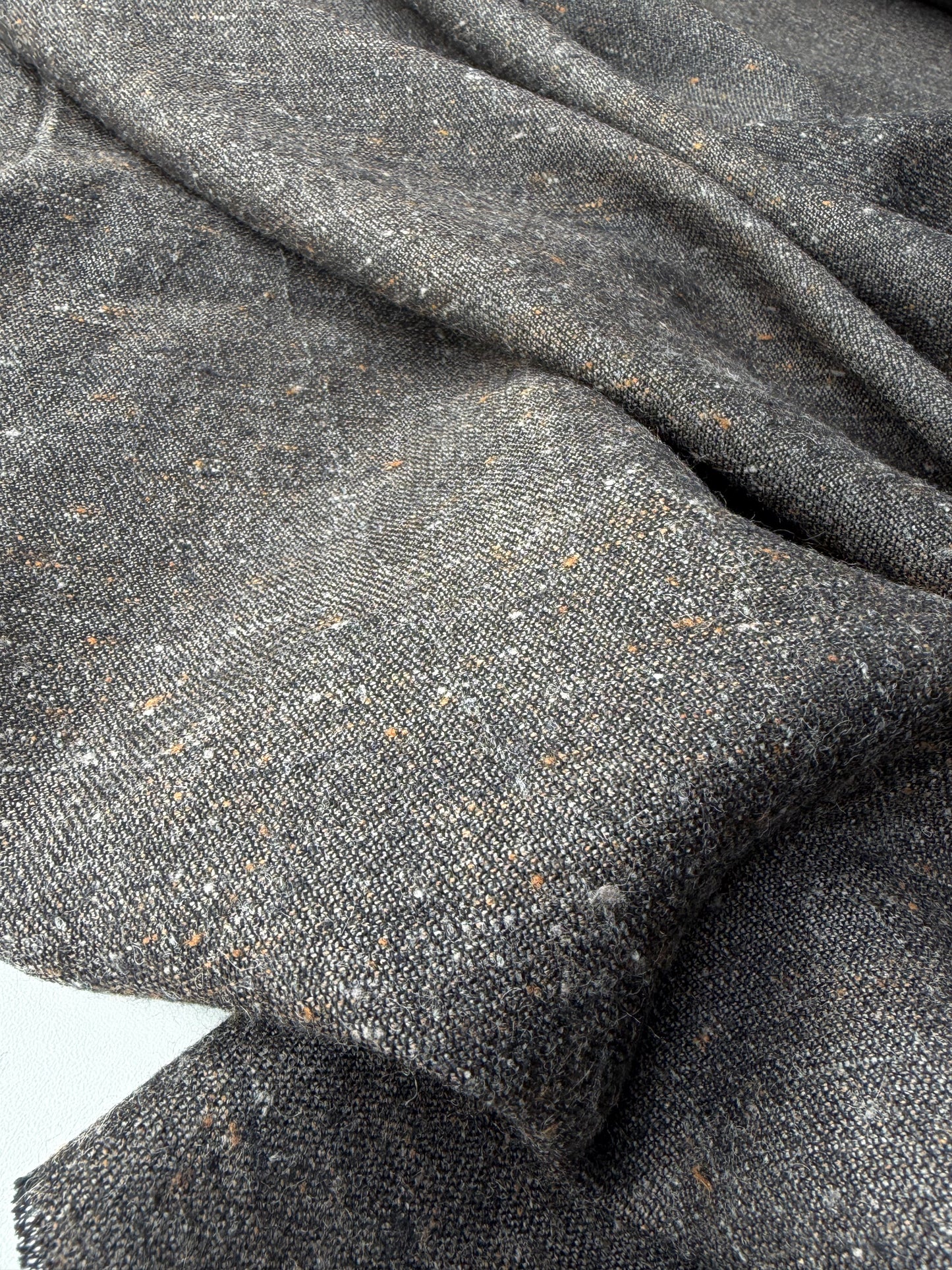 JOEL 039 brown light wool Shetland tweed