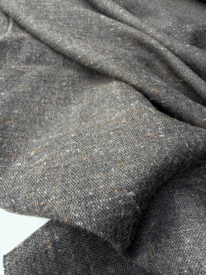 JOEL 039 brown light wool Shetland tweed