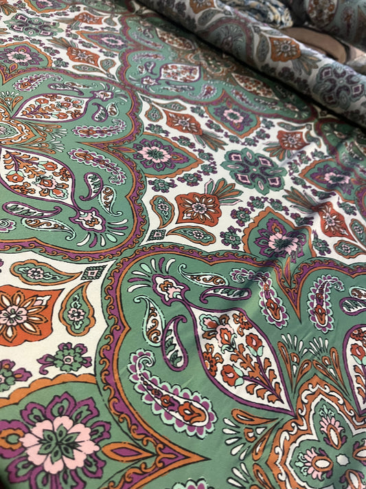 GASPARD 009 silky satin foulard style design