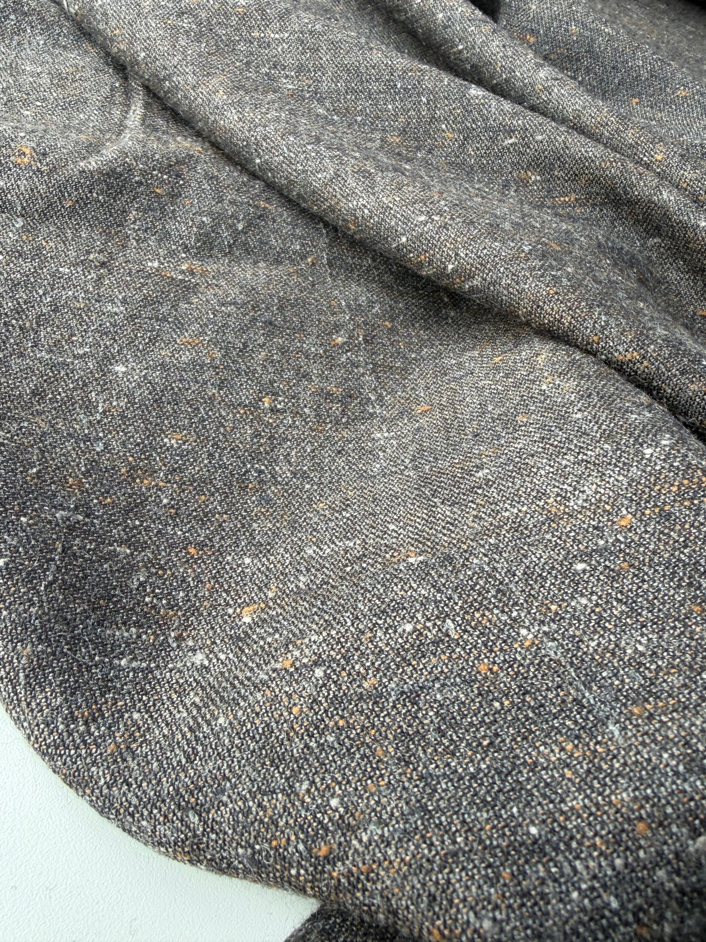 JOEL 039 brown light wool Shetland tweed