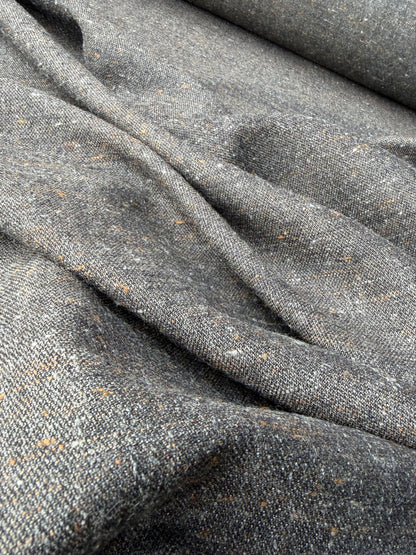 JOEL 039 brown light wool Shetland tweed