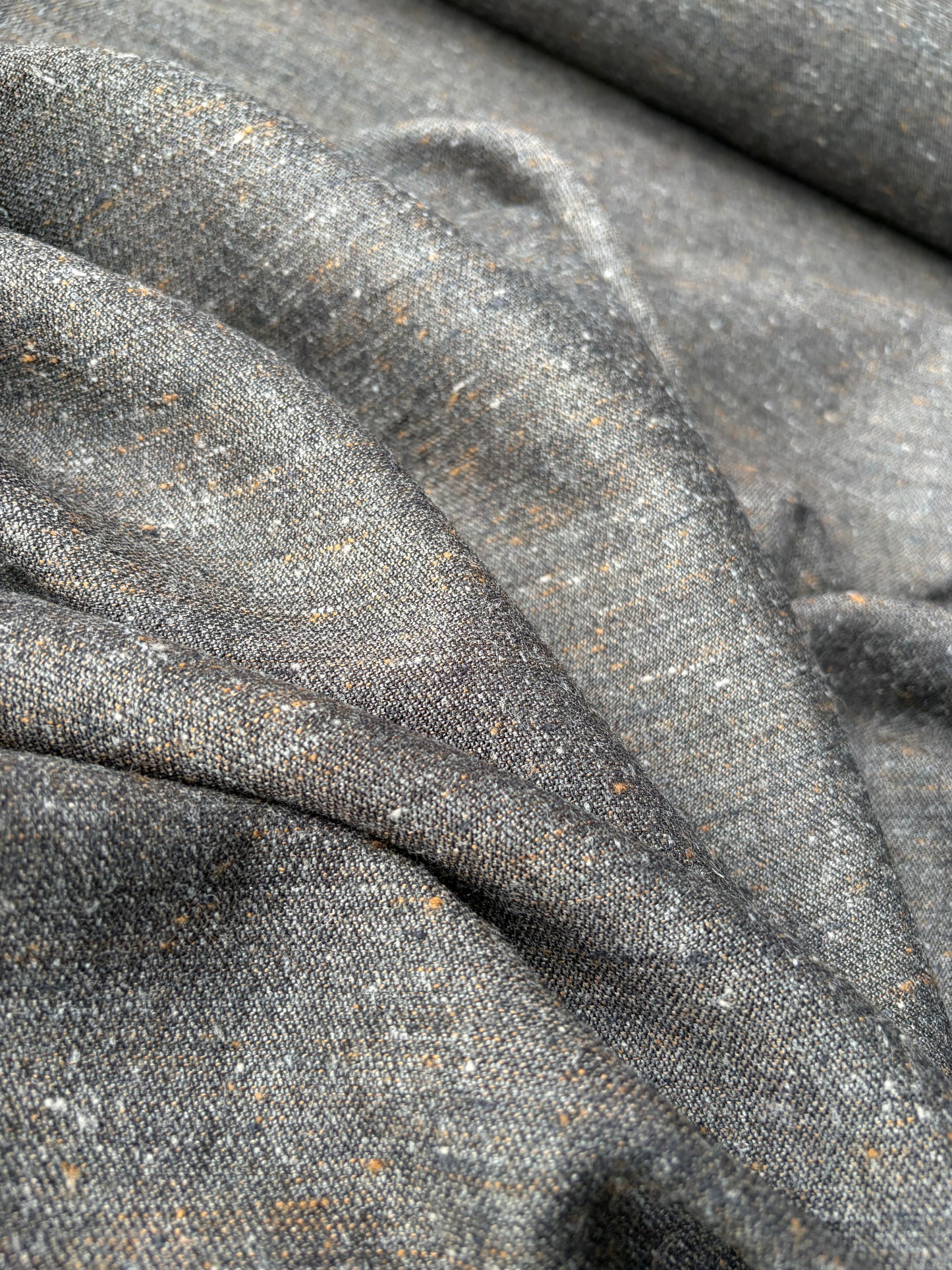 JOEL 039 brown light wool Shetland tweed