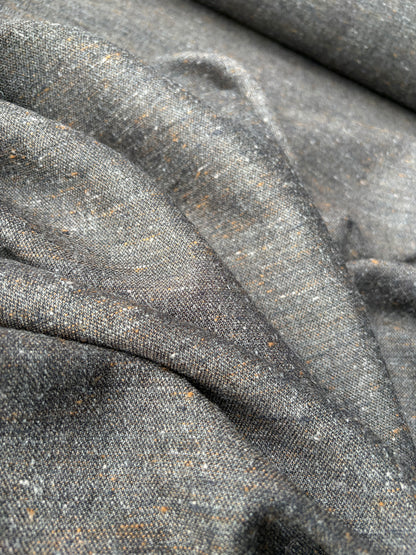 JOEL 039 brown light wool Shetland tweed