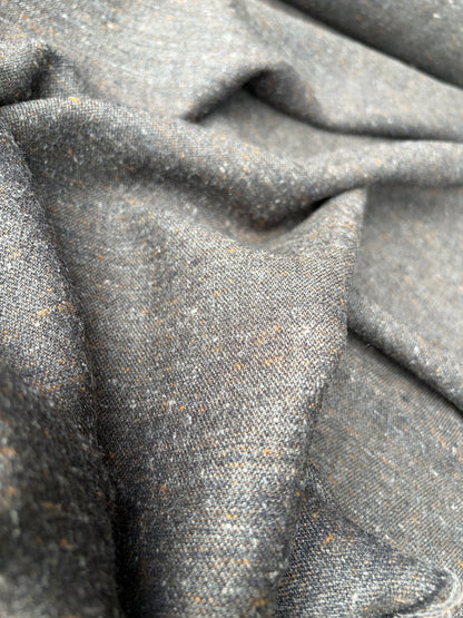 JOEL 039 brown light wool Shetland tweed