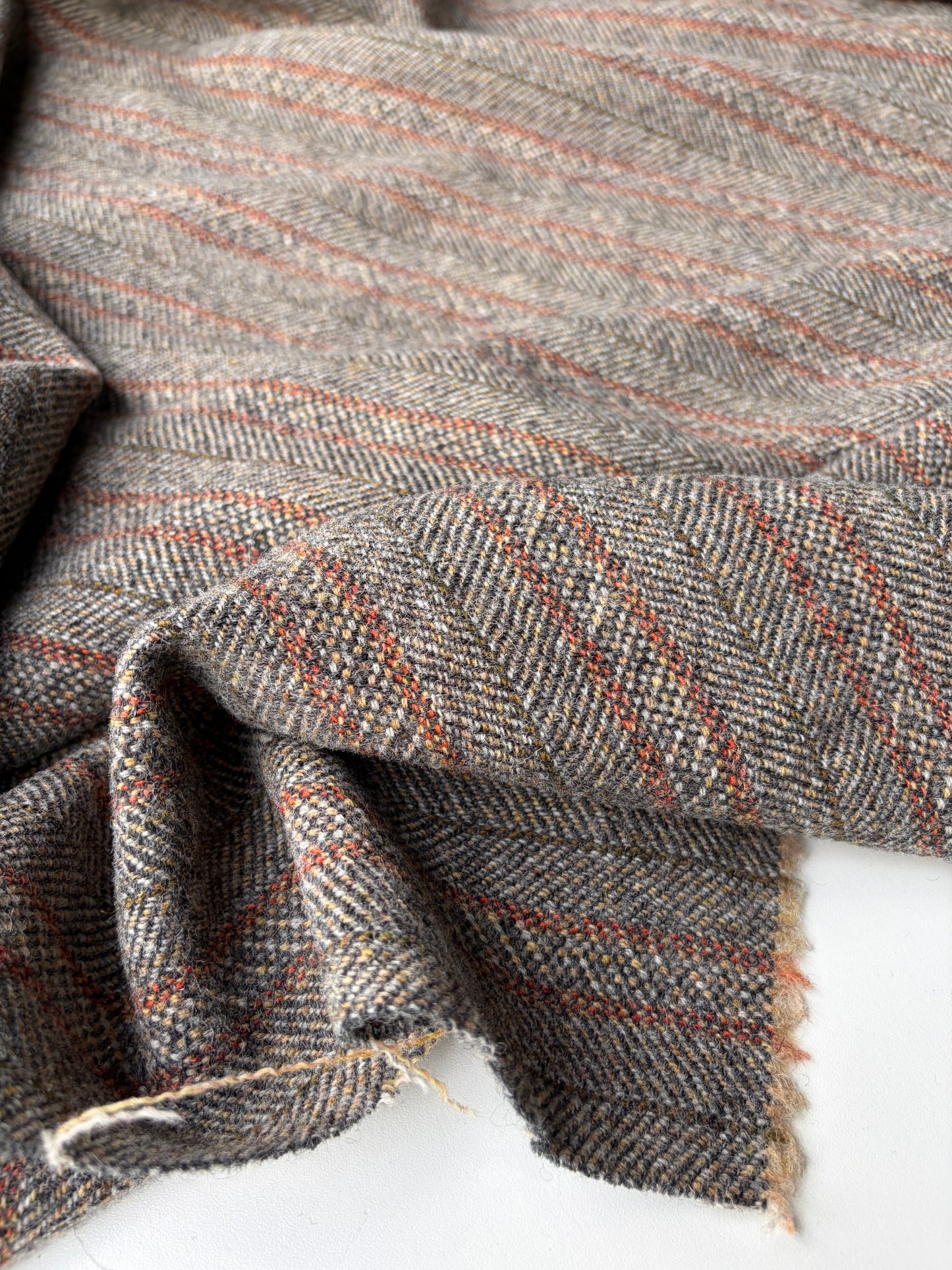 JOEL 040 striped wool tweed