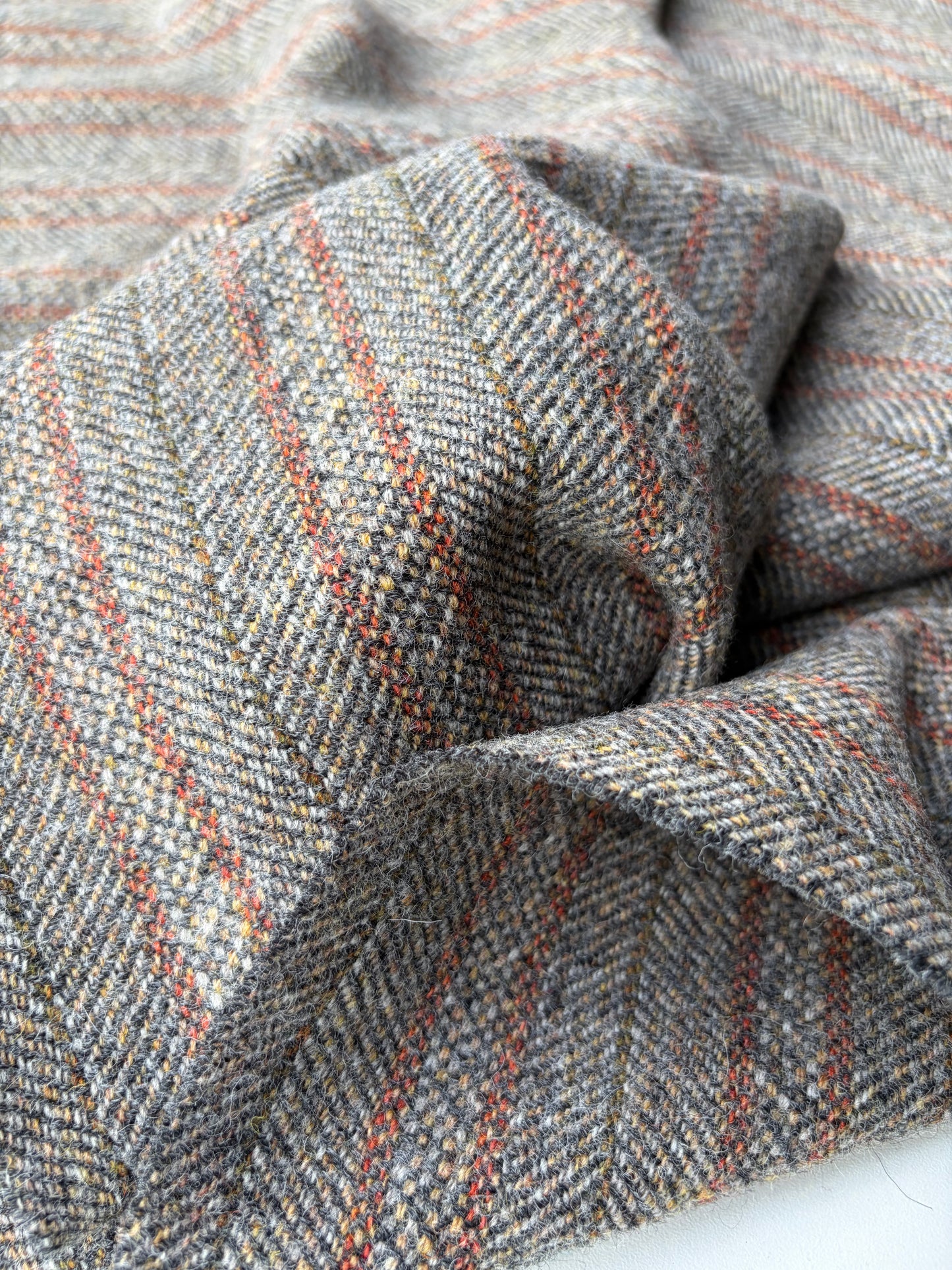 JOEL 040 striped wool tweed