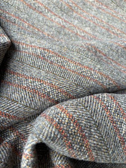 JOEL 040 striped wool tweed