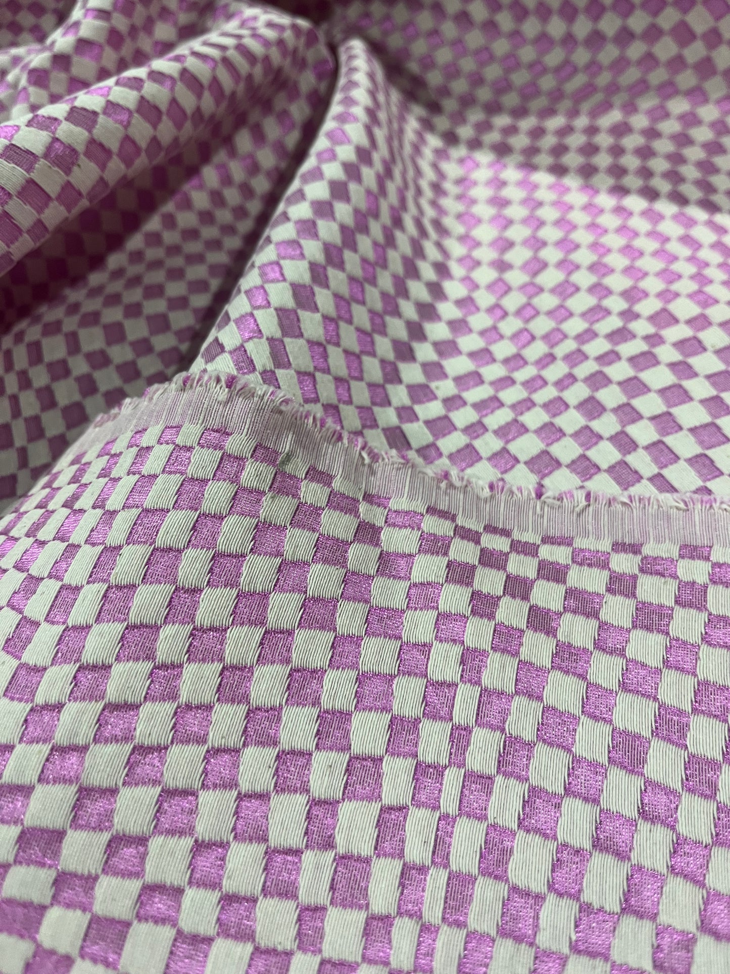 HMSTN 10 jacquard damier hypnose multi pink