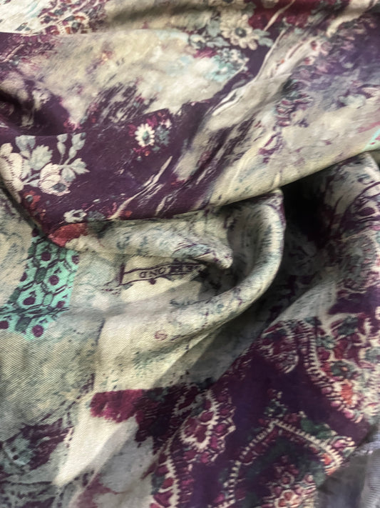 GASPARD 011  twill viscose patchwork print