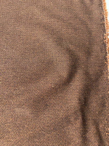 KALDEB 001 cognac coloured stretch fabric