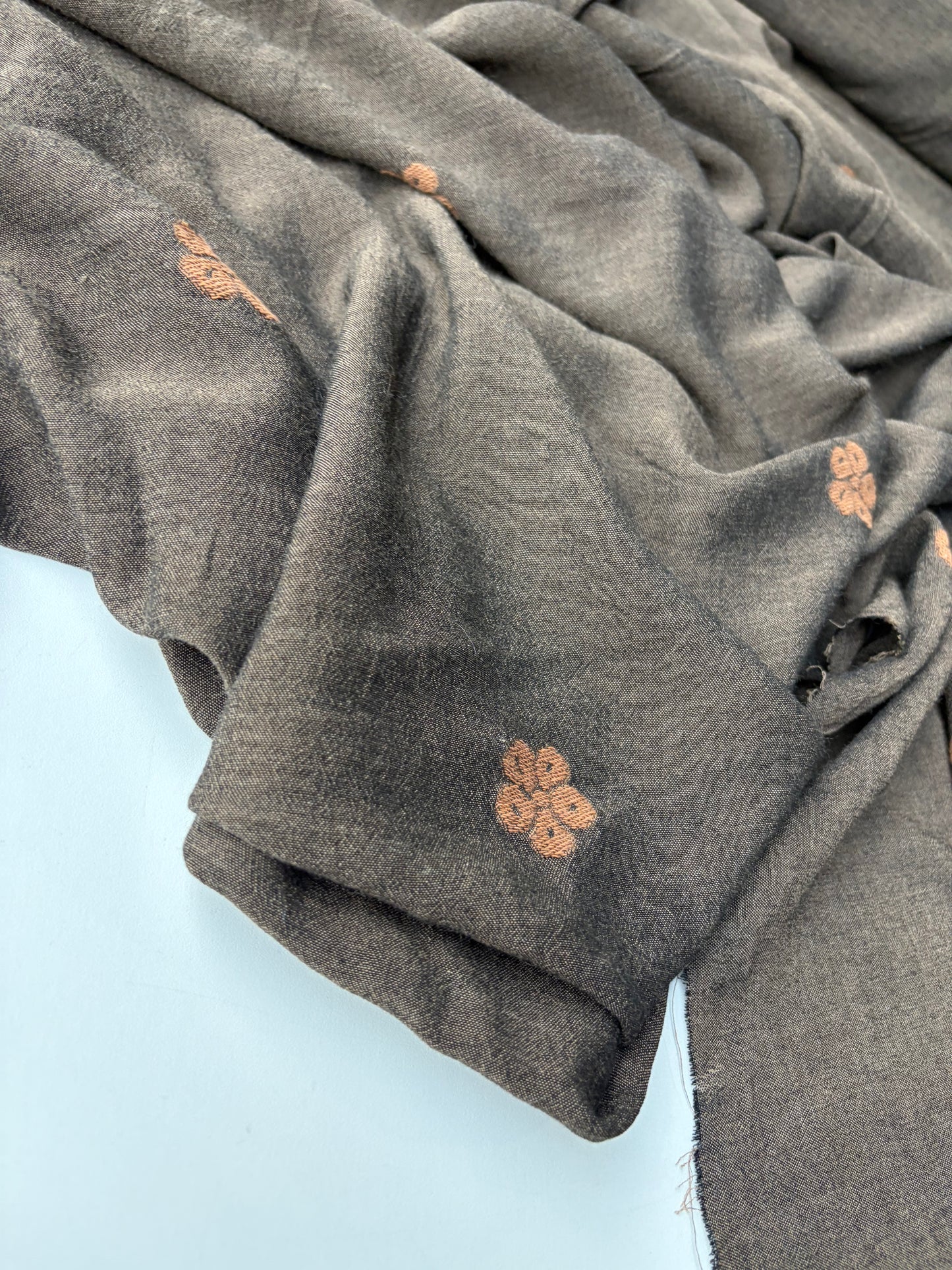 KALEB 003 brown/cognacc light jacquard with wool