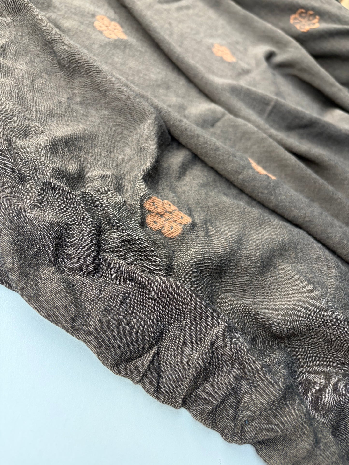 KALEB 003 brown/cognacc light jacquard with wool