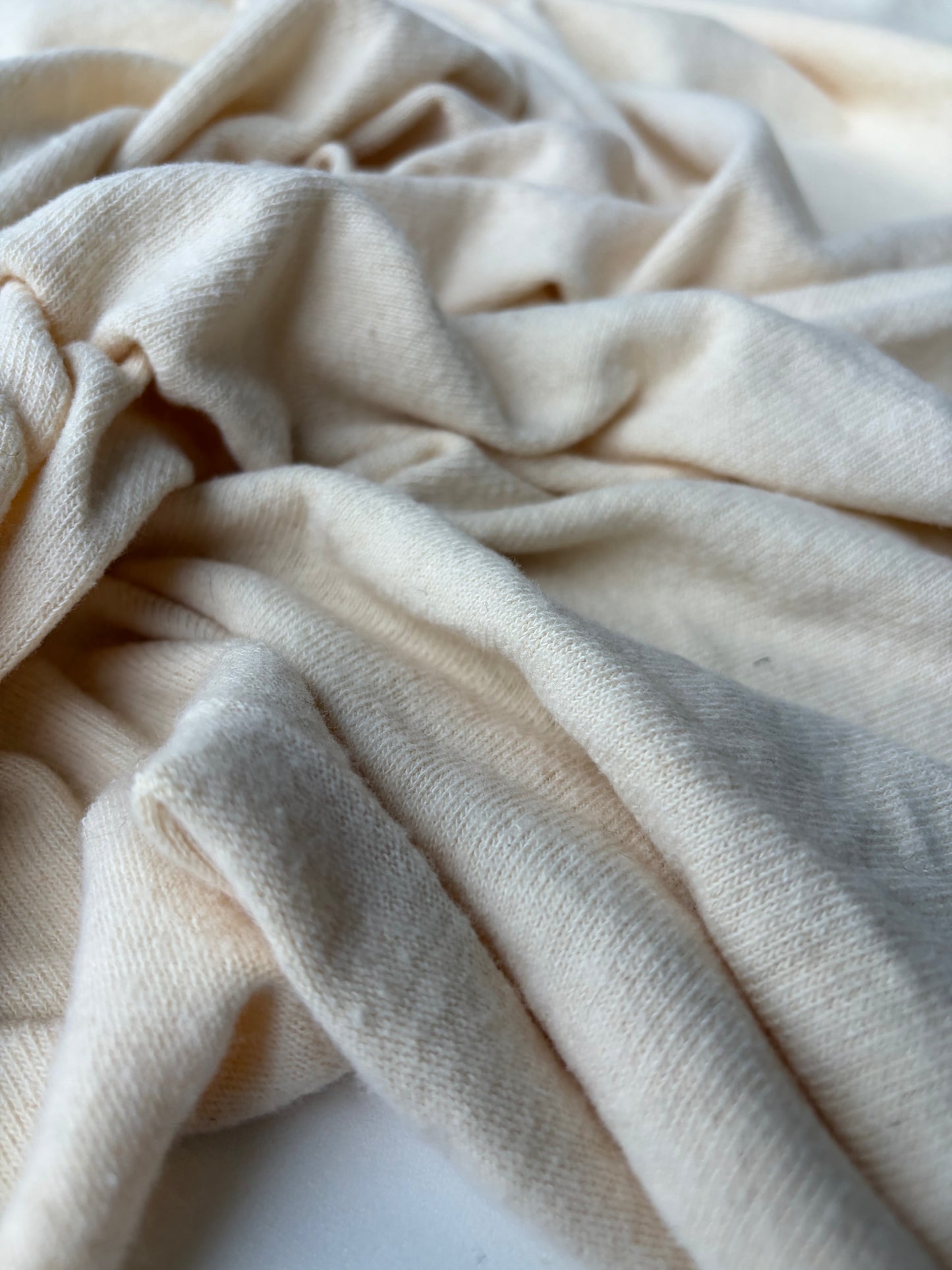 KALEB 004 cream coloured brushed jersey cotton