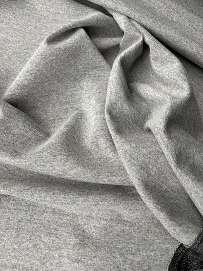 KALEB 009 french terry light grey with lurex