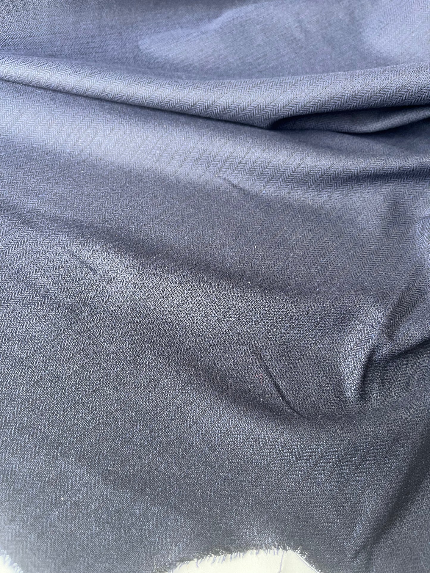 CELESTIN 028 Drap de laine navy